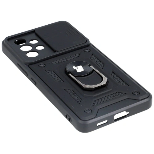 Etui Bizon Case CamShield Ring do Samsung Galaxy A53 5G czarne