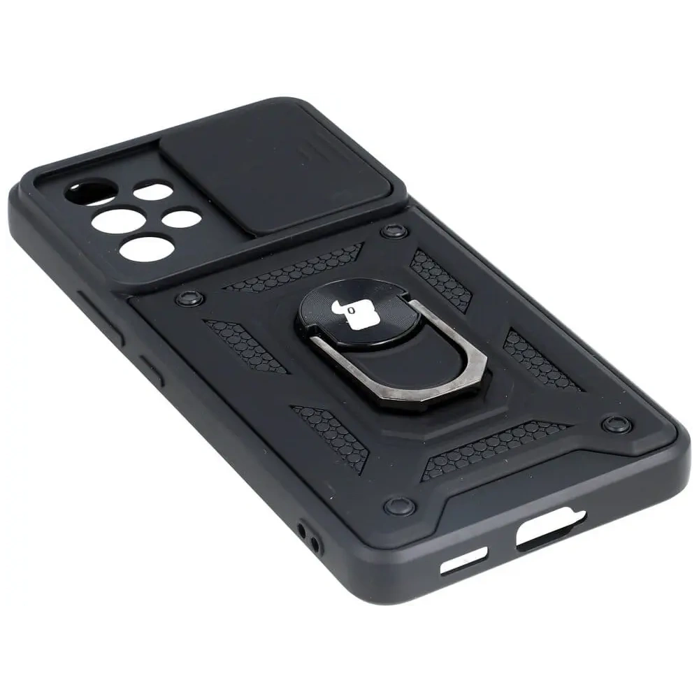Hurtownia GSM - Etui Bizon Case CamShield Ring do Galaxy A53 5G, czarne - BIZ7514 - {ean13} - Hurt