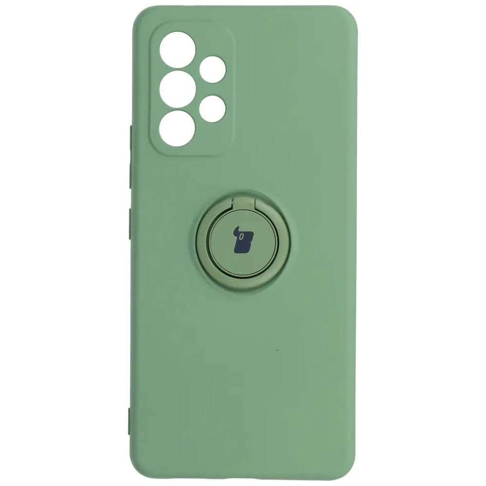 Hurtownia GSM - Bizon Case Silicone Ring Samsung Galaxy A53 5G verde deschis - BIZ7516 - {ean13} - Hurt