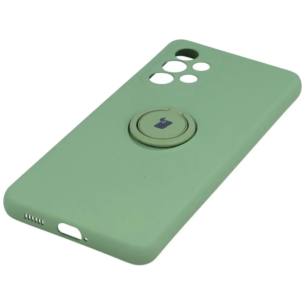 Hurtownia GSM - Bizon Case Silicone Ring Samsung Galaxy A53 5G verde deschis - BIZ7516 - {ean13} - Hurt