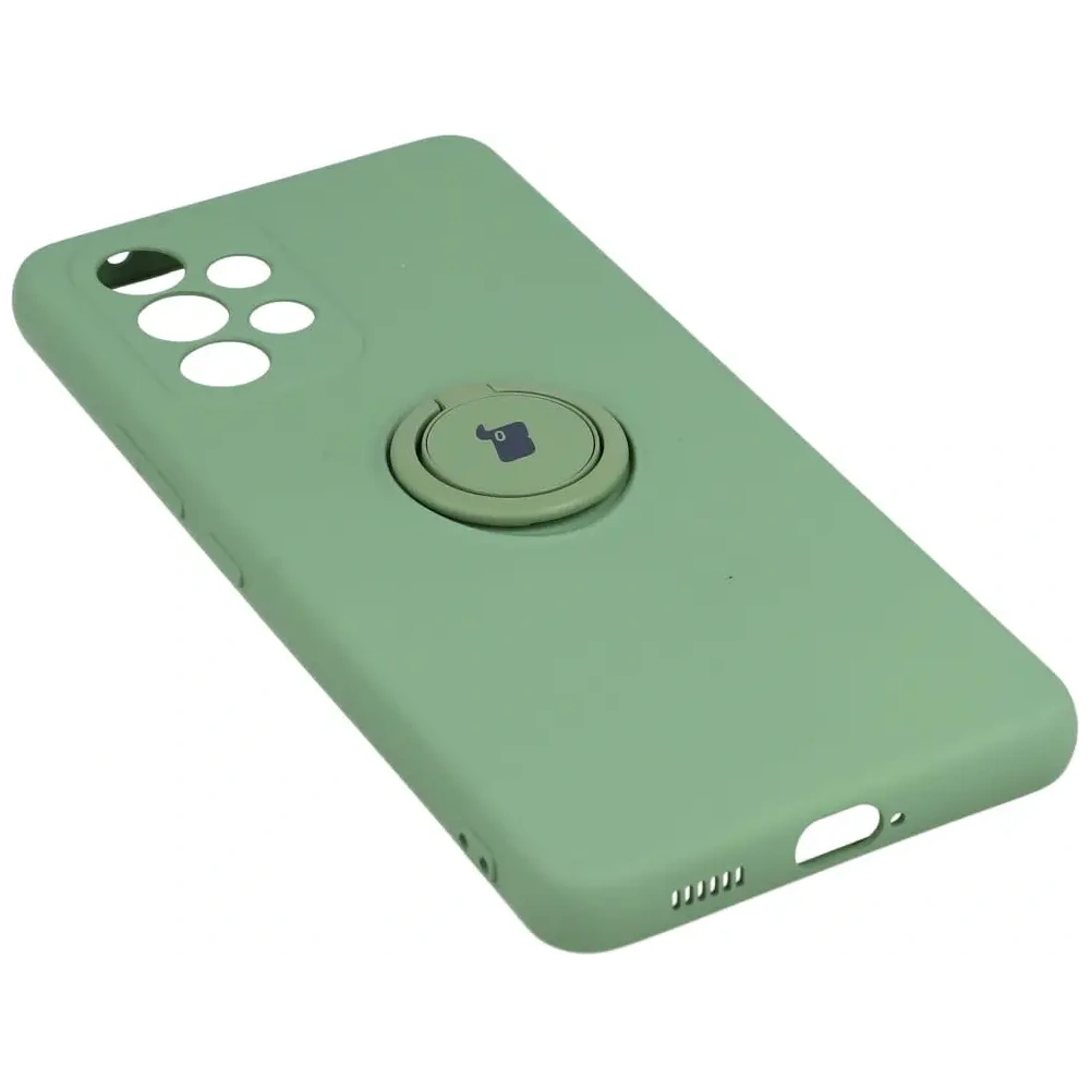 Hurtownia GSM - Bizon Case Silicone Ring Samsung Galaxy A53 5G verde deschis - BIZ7516 - {ean13} - Hurt