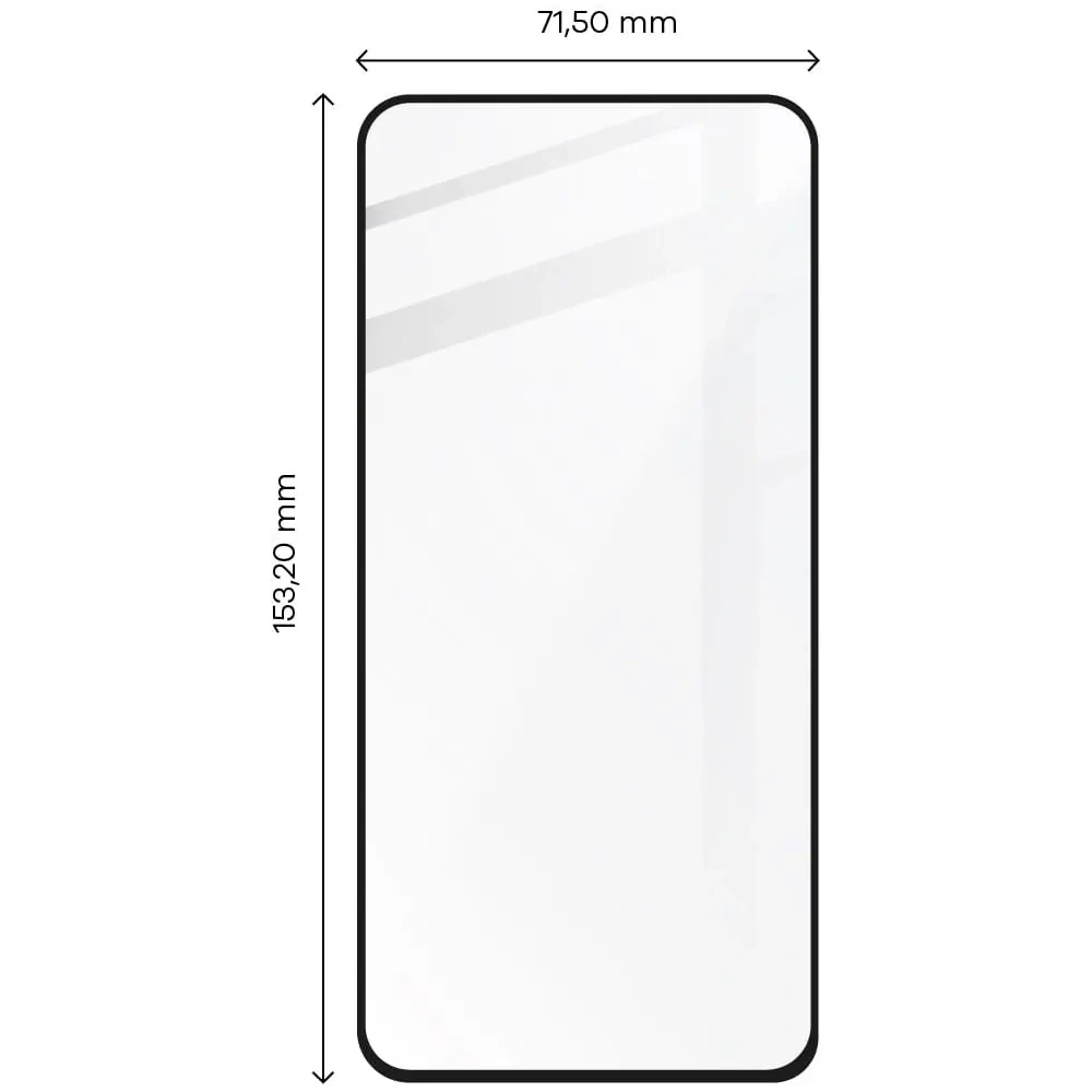 Hurtownia GSM - Bizon Glass Edge 2 Samsung Galaxy A54 5G fekete - BIZ1171 - {ean13} - Hurt