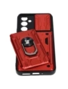 Hurtownia GSM - Etui Bizon Case Camshield Card Slot Ring do Samsung Galaxy A54 5G czerwone - BIZ7517 - {ean13} - Hurt