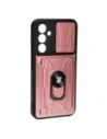 Hurtownia GSM - Etui Bizon Case Camshield Card Slot Ring do Samsung Galaxy A54 5G jasnoróżowe - BIZ7520 - {ean13} - Hurt