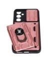 Hurtownia GSM - Etui Bizon Case Camshield Card Slot Ring do Samsung Galaxy A54 5G jasnoróżowe - BIZ7520 - {ean13} - Hurt