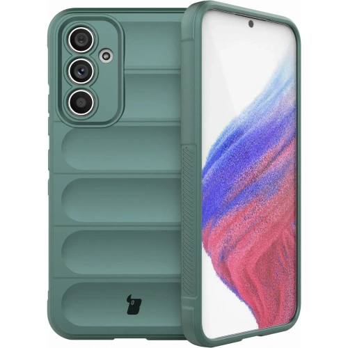 Pancerne etui Bizon Case Tur do Samsung Galaxy A54 5G ciemnozielone