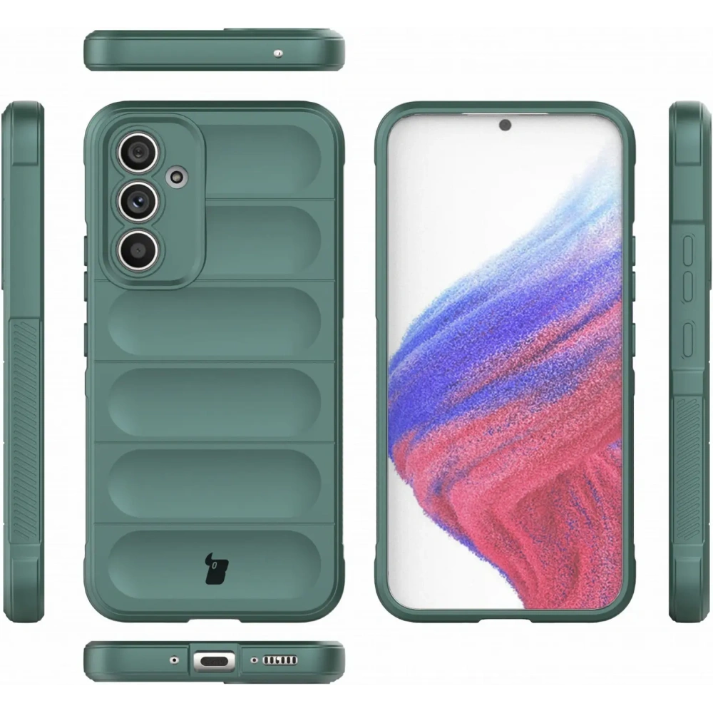 Hurtownia GSM - Pancerne etui Bizon Case Tur do Samsung Galaxy A54 5G ciemnozielone - BIZ7522 - {ean13} - Hurt