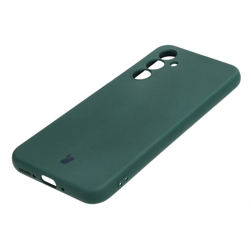 Etui Bizon Case Silicone do Samsung Galaxy A54 5G ciemnozielone