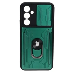 Wholesale Bizon Case Camshield Card Slot Ring Samsung Galaxy A54 5G green - BIZ7525 - {ean13} - Hurt