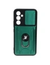 Bizon Case Camshield Card Slot Ring Samsung Galaxy A54 5G grün