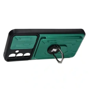 Wholesale Bizon Case Camshield Card Slot Ring Samsung Galaxy A54 5G green - BIZ7525 - {ean13} - Hurt
