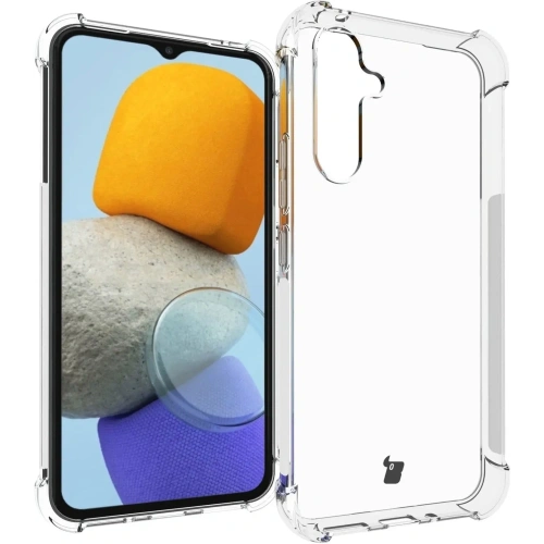 Etui + 2x szkło na ekran + obiektyw Bizon Case Clear Pack do Samsung Galaxy A54 5G przezroczyste