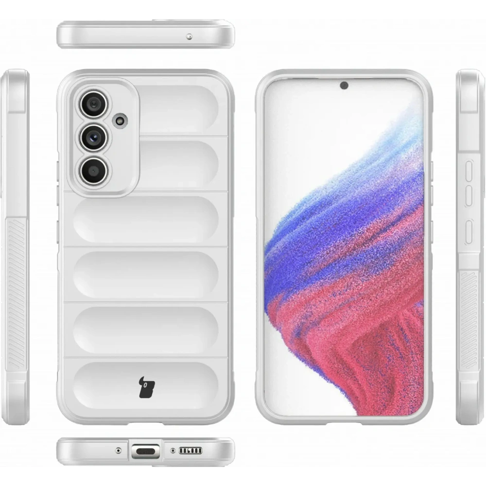 Hurtownia GSM - Pancerne etui Bizon Case Tur do Samsung Galaxy A54 5G białe - BIZ7529 - {ean13} - Hurt