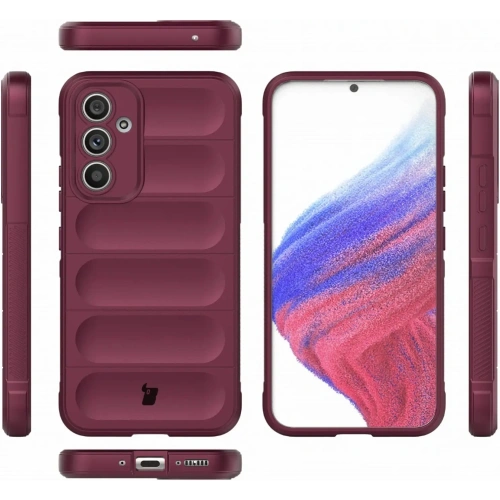 Pancerne etui Bizon Case Tur do Samsung Galaxy A54 5G ciemnofioletowe