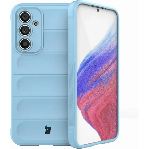 Pancerne etui Bizon Case Tur do Samsung Galaxy A54 5G jasnoniebieskie