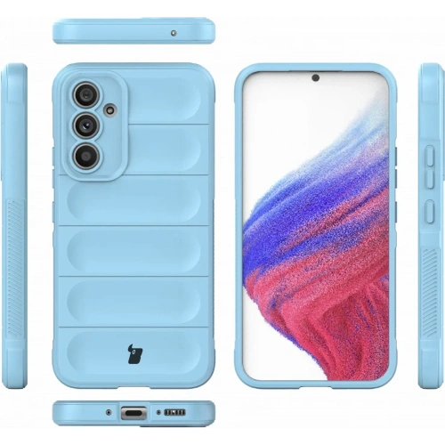 Pancerne etui Bizon Case Tur do Samsung Galaxy A54 5G jasnoniebieskie