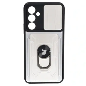 Wholesale Bizon Case Camshield Card Slot Ring Samsung Galaxy A54 5G white - BIZ7533 - {ean13} - Hurt