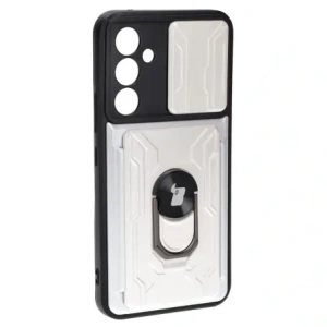 Wholesale Bizon Case Camshield Card Slot Ring Samsung Galaxy A54 5G white - BIZ7533 - {ean13} - Hurt