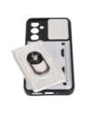 Wholesale Bizon Case Camshield Card Slot Ring Samsung Galaxy A54 5G white - BIZ7533 - {ean13} - Hurt