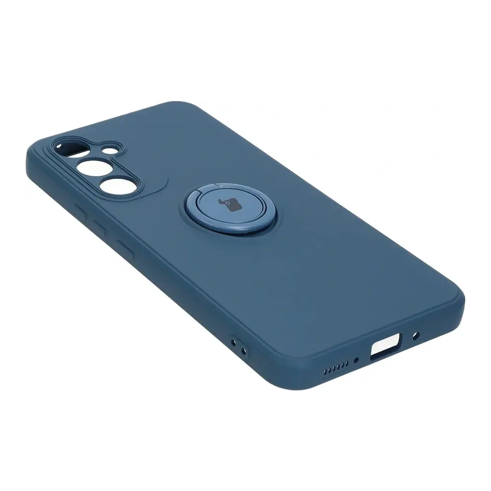 Hurtownia GSM - Etui Bizon Case Silicone Ring Sq do Samsung Galaxy A54 5G granatowe - BIZ7534 - {ean13} - Hurt