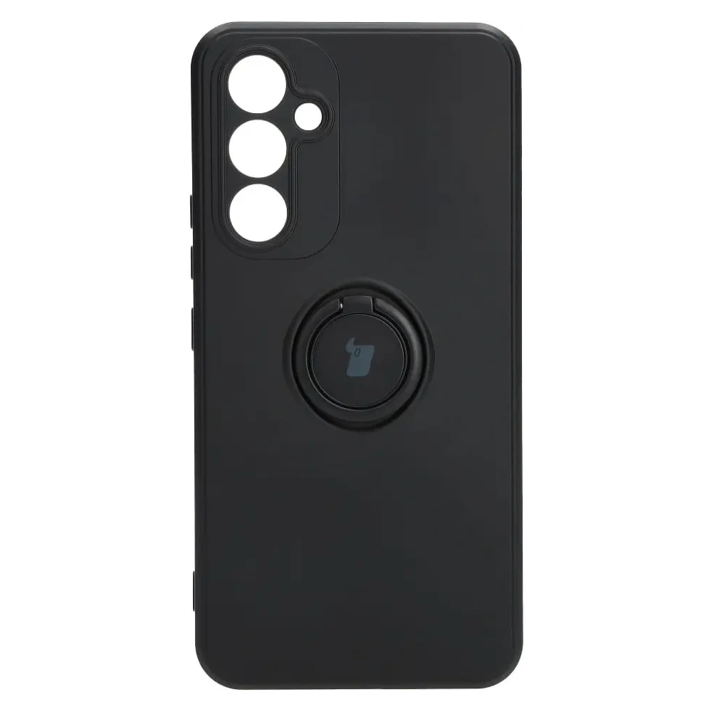 Hurtownia GSM - Etui Bizon Case Silicone Ring Sq do Samsung Galaxy A54 5G czarne - BIZ7536 - {ean13} - Hurt