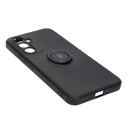 Etui Bizon Case Silicone Ring Sq do Samsung Galaxy A54 5G czarne