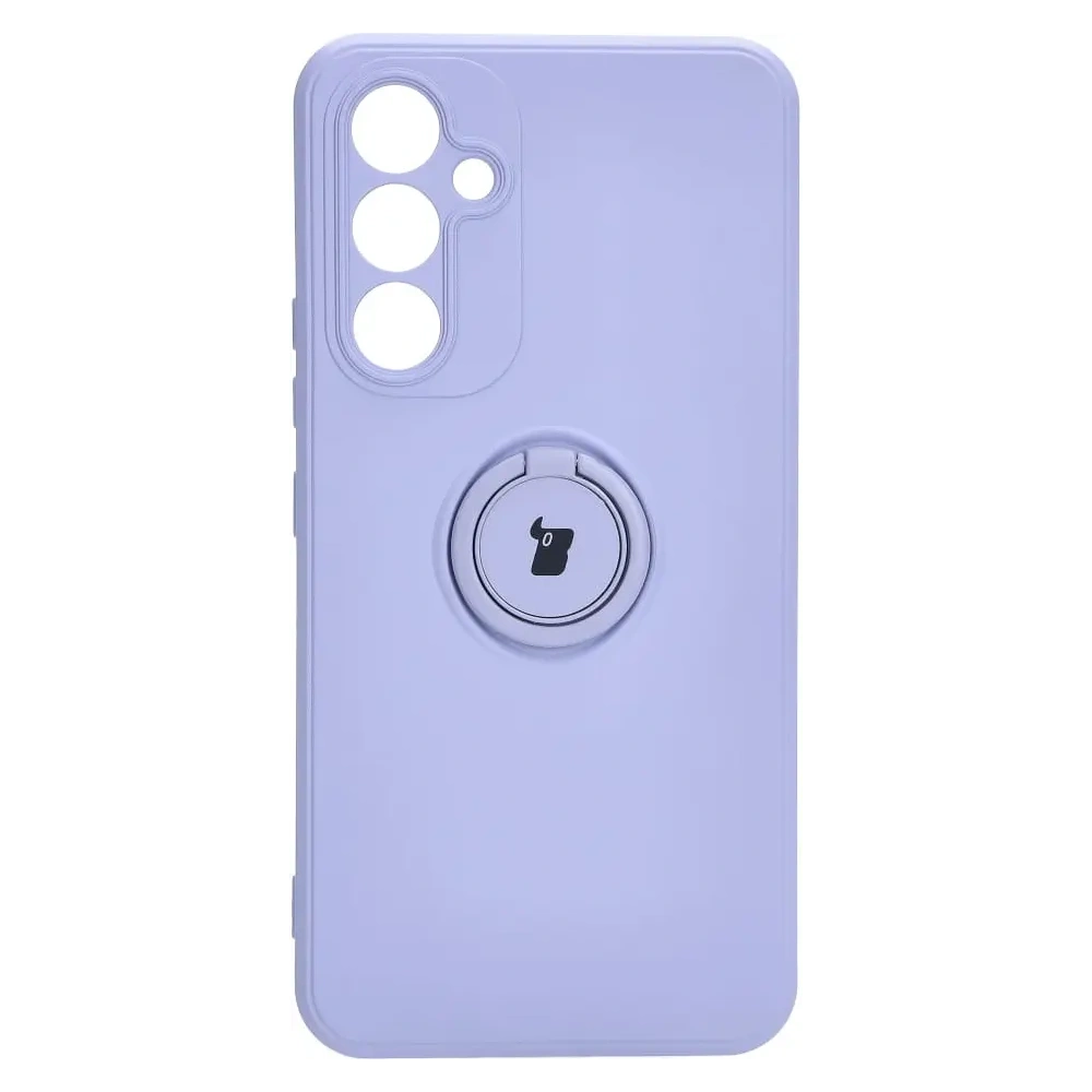 Hurtownia GSM - Etui Bizon Case Silicone Ring Sq do Samsung Galaxy A54 5G jasnofioletowe - BIZ7537 - {ean13} - Hurt