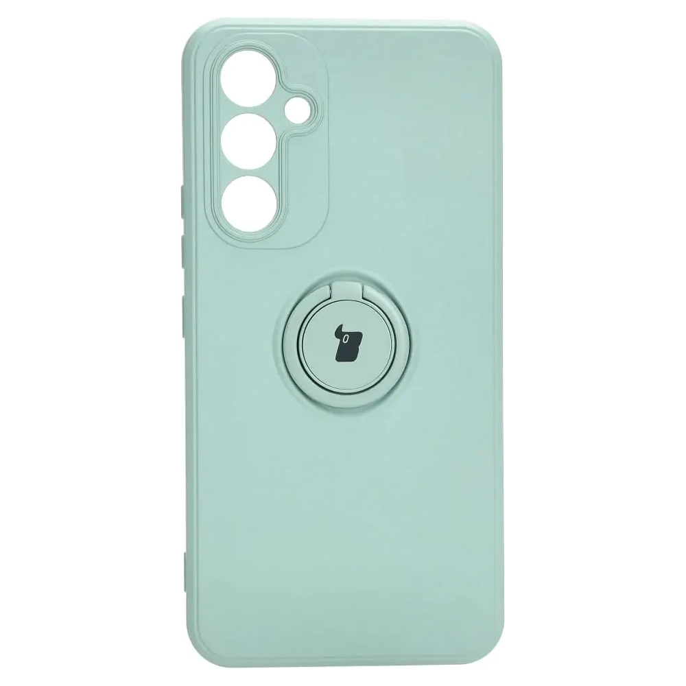 Hurtownia GSM - Etui Bizon Case Silicone Ring Sq do Samsung Galaxy A54 5G turkusowe - BIZ7538 - {ean13} - Hurt