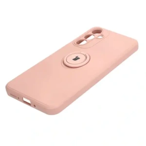 Hurtownia GSM - Bizon Case Silicone Ring Sq do Samsung Galaxy A54 5G roz deschis - BIZ7540 - {ean13} - Hurt