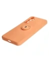 Hurtownia GSM - Etui Bizon Case Silicone Ring Sq do Samsung Galaxy A54 5G pomarańczowe - BIZ7542 - {ean13} - Hurt