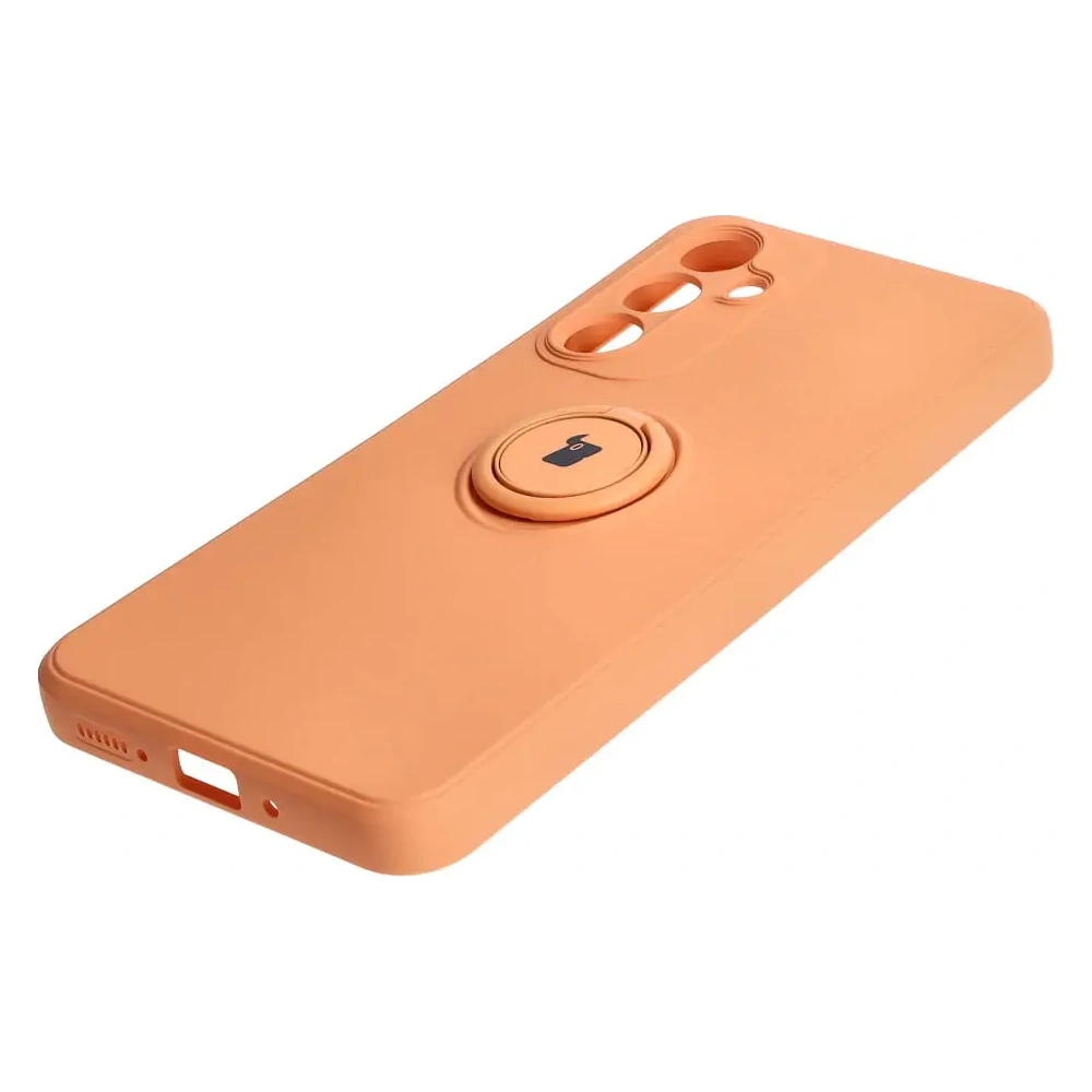 Hurtownia GSM - Etui Bizon Case Silicone Ring Sq do Samsung Galaxy A54 5G pomarańczowe - BIZ7542 - {ean13} - Hurt