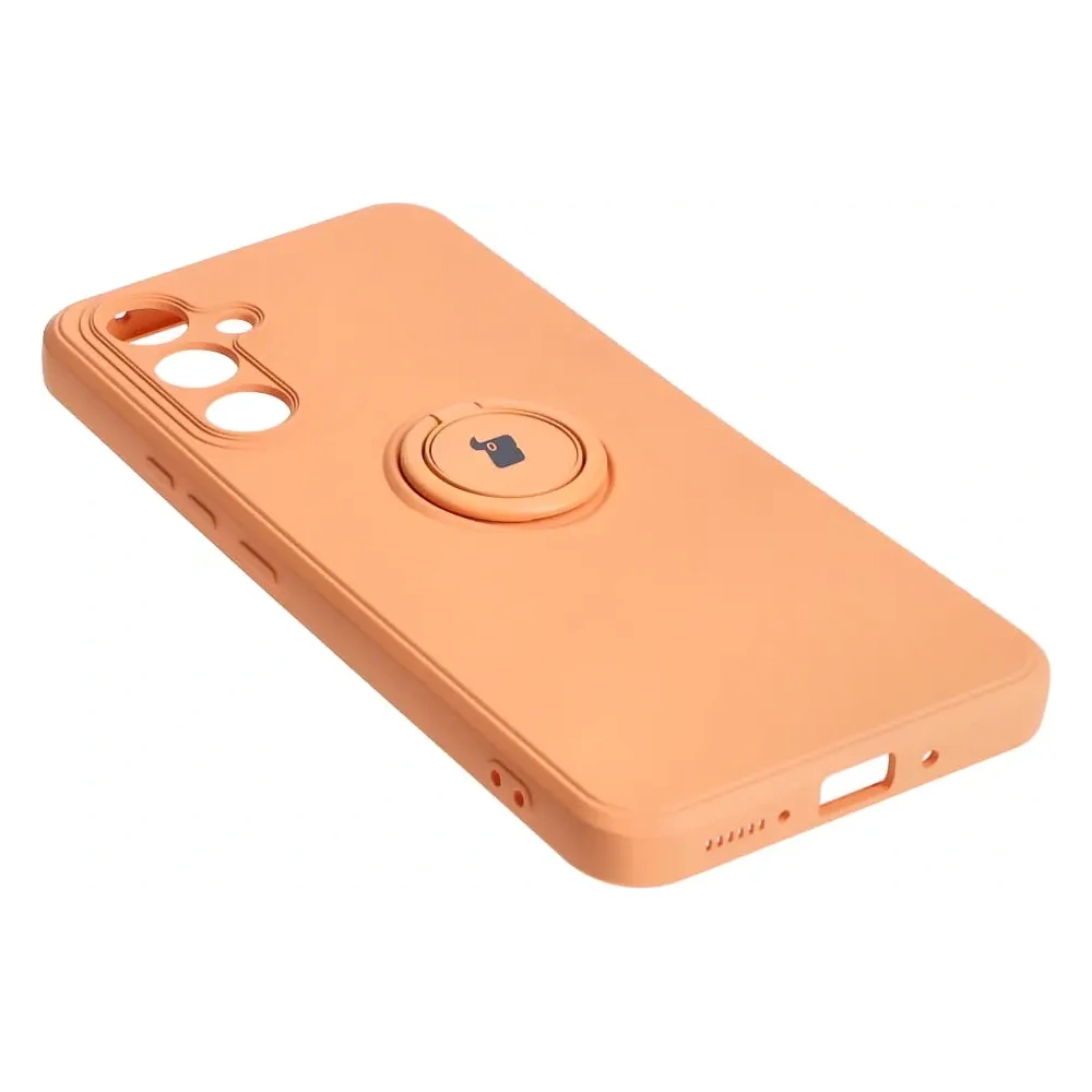 Hurtownia GSM - Etui Bizon Case Silicone Ring Sq do Samsung Galaxy A54 5G pomarańczowe - BIZ7542 - {ean13} - Hurt