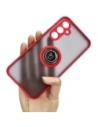 Hurtownia GSM - Bizon Case Hybrid Ring Samsung Galaxy A54 5G füstös, piros kerettel - BIZ7544 - {ean13} - Hurt