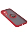 Hurtownia GSM - Bizon Case Hybrid Ring Samsung Galaxy A54 5G füstös, piros kerettel - BIZ7544 - {ean13} - Hurt