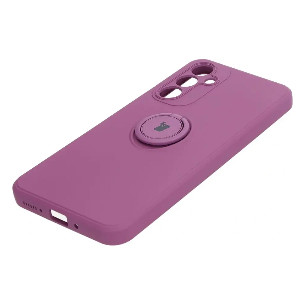 Wholesale Bizon Case Silicone Ring Sq do Samsung Galaxy A54 5G dark purple - BIZ7545 - {ean13} - Hurt