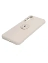 Hurtownia GSM - Etui Bizon Case Silicone Ring Sq do Samsung Galaxy A54 5G beżowe - BIZ7547 - {ean13} - Hurt