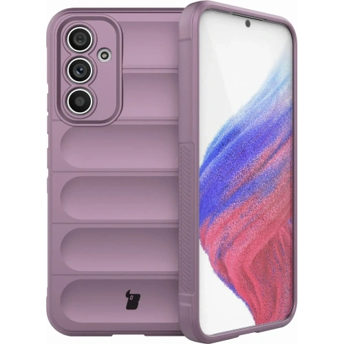 Pancerne etui Bizon Case Tur do Samsung Galaxy A54 5G jasnofioletowe