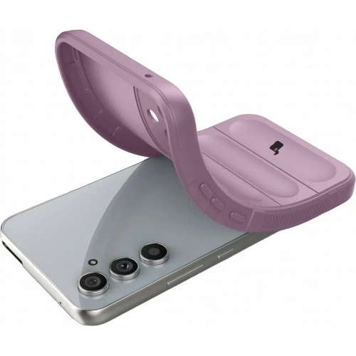 Pancerne etui Bizon Case Tur do Samsung Galaxy A54 5G jasnofioletowe