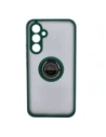 Hurtownia GSM - Etui z uchwytem na palec Bizon Case Hybrid Ring do Samsung Galaxy A54 5G przydymione z ciemnozieloną ramką - BIZ1213 - {ean13} - Hurt