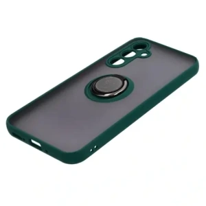 Hurtownia GSM - Bizon Case Hybrid Ring Samsung Galaxy A54 5G rauchig mit einem dunkelgrünen Rahmen - BIZ1213 - {ean13} - Hurt