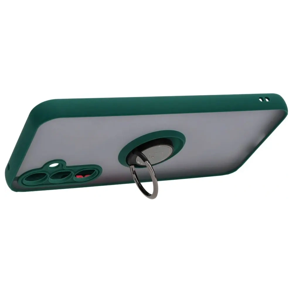 Hurtownia GSM - Bizon Case Hybrid Ring Samsung Galaxy A54 5G füstös sötétzöld kerettel - BIZ1213 - {ean13} - Hurt