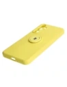 Hurtownia GSM - Etui Bizon Case Silicone Ring Sq do Samsung Galaxy A54 5G żółte - BIZ7549 - {ean13} - Hurt