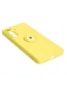 Hurtownia GSM - Etui Bizon Case Silicone Ring Sq do Samsung Galaxy A54 5G żółte - BIZ7549 - {ean13} - Hurt