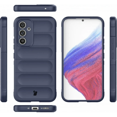Pancerne etui Bizon Case Tur do Samsung Galaxy A54 5G granatowe