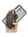 Hurtownia GSM - Bizon Case Hybrid Ring Samsung Galaxy A54 5G fumuriu cu un cadru verde - BIZ7550 - {ean13} - Hurt