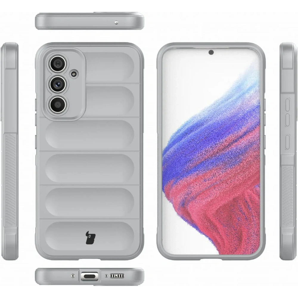 Hurtownia GSM - Pancerne etui Bizon Case Tur do Samsung Galaxy A54 5G jasnoszare - BIZ7551 - {ean13} - Hurt