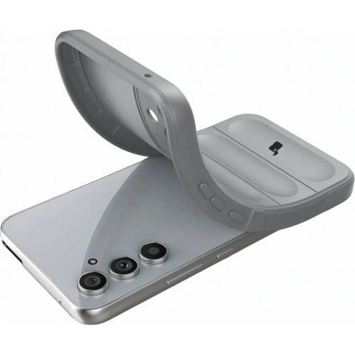 Pancerne etui Bizon Case Tur do Samsung Galaxy A54 5G jasnoszare