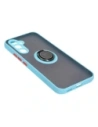Hurtownia GSM - Bizon Case Hybrid Ring Samsung Galaxy A54 5G fumuriu cu un cadru albastru deschis - BIZ1220 - {ean13} - Hurt