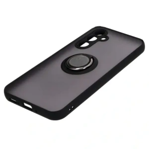 Wholesale Bizon Case Hybrid Ring Samsung Galaxy A54 5G smoky with a black frame - BIZ1221 - {ean13} - Hurt