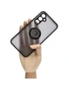 Hurtownia GSM - Etui z uchwytem na palec Bizon Case Hybrid Ring do Samsung Galaxy A54 5G przydymione z czarną ramką - BIZ1221 - {ean13} - Hurt